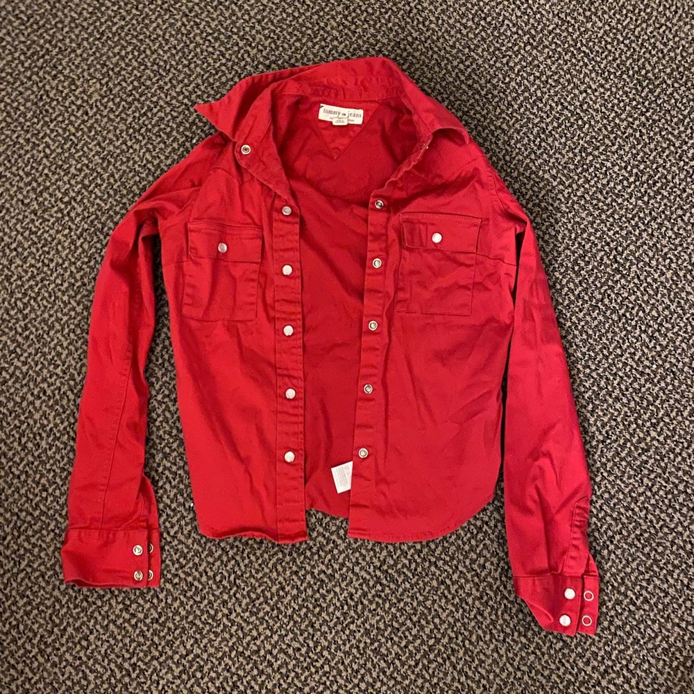 TOMMY HILFIGER JEAN SHIRT